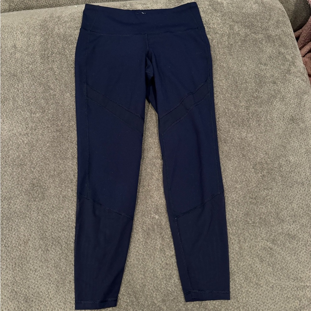 Old Navy dark blue mesh leggings